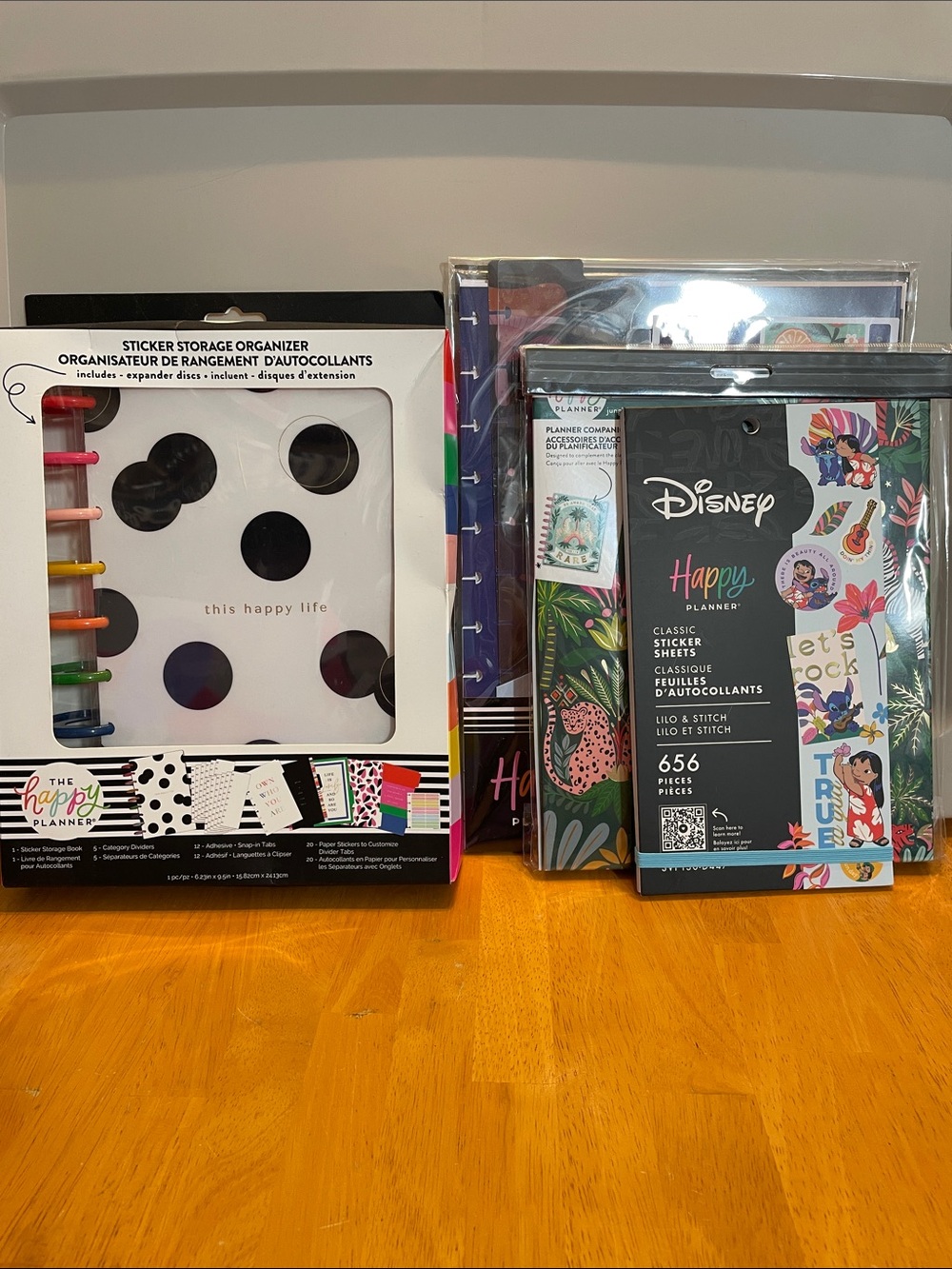Happy Planner Set of 4 Sticker Organizer Big Planner Accessories Lilo Stitch